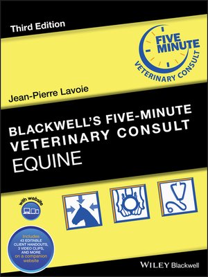cover image of Blackwell's Five-Minute Veterinary Consult